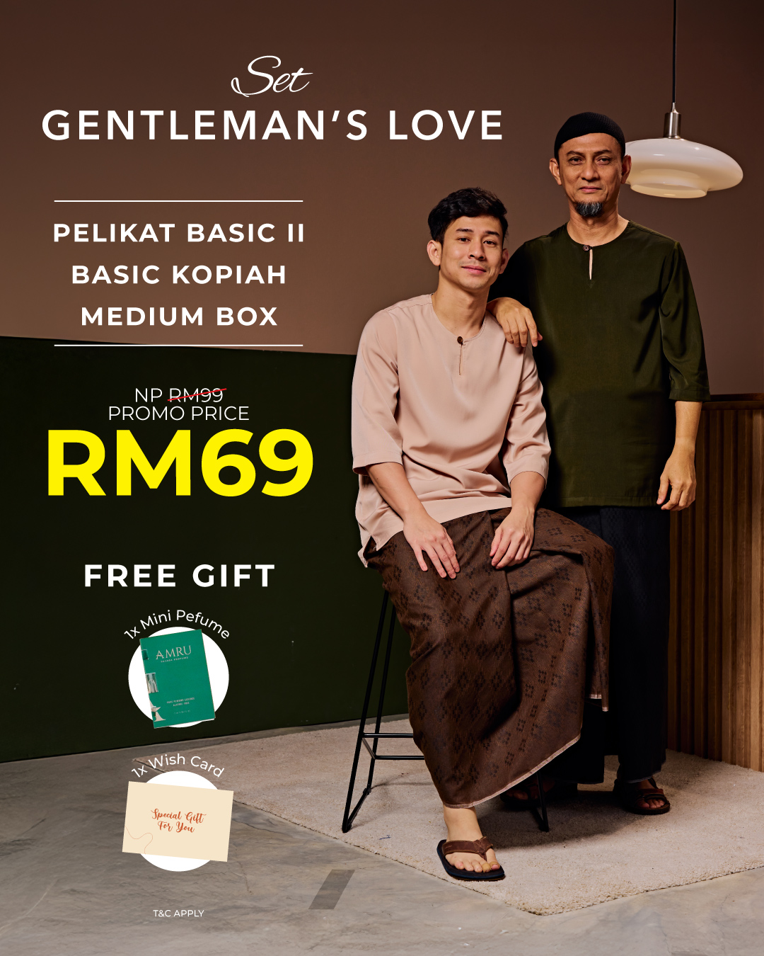 SET GENTLEMAN'S LOVE