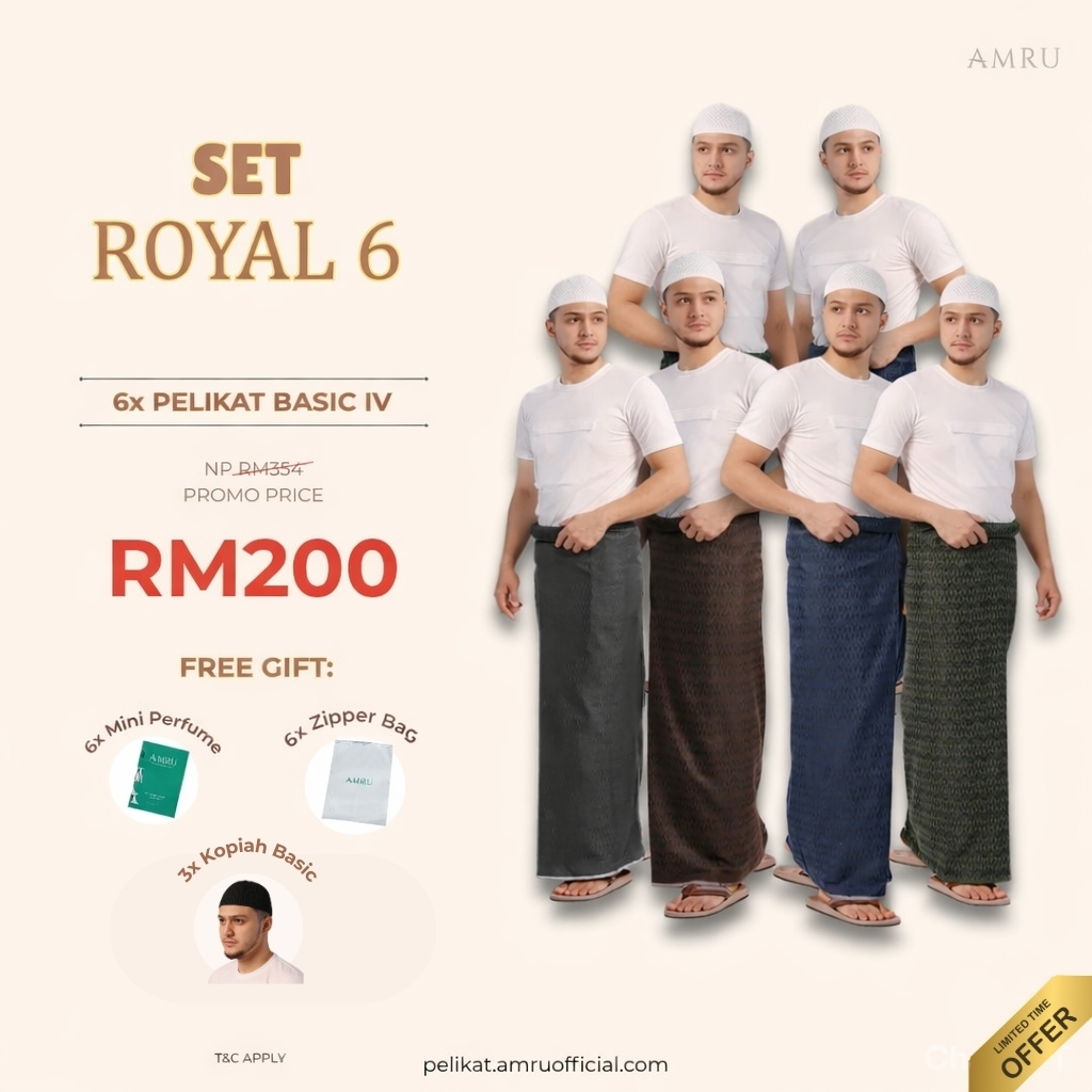 SET ROYAL 6 (PKTBSC-IV)